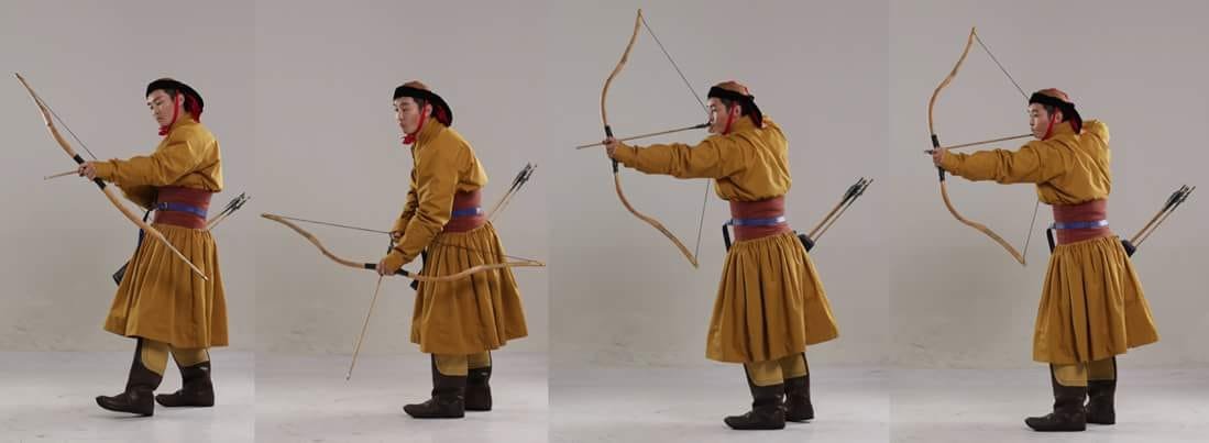 Монголчуудын харвах арга барил